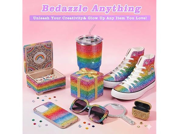 QIZUHIUN Bedazzler Kit with Rhinestones