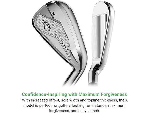 Callaway Golf Elyte X Iron Set(Cypher 60g,Regular,6-PA) (Left Hand)