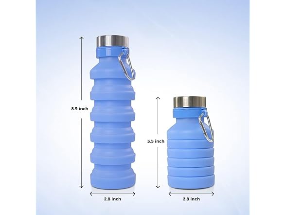 Wzhoufie 550ML Portable Foldable Bidet Bottle