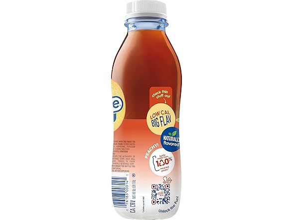 12PK Snapple Zero Sugar Peach Tea, 16 fl oz recycled