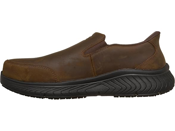 Skechers Men's Work Arch Fit Crosser SR Safety Toe Slip Ins CDB