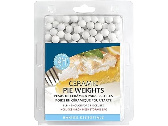 R&M International Ceramic Pie Weights, 1 lb.