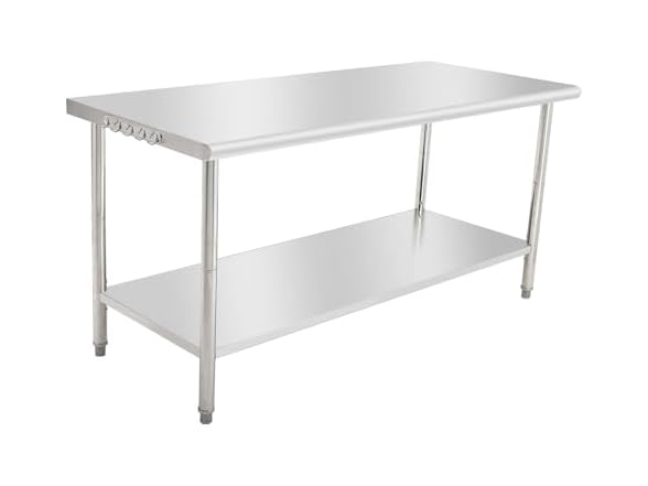 Stainless Steel Prep & Work Table, 72x30in