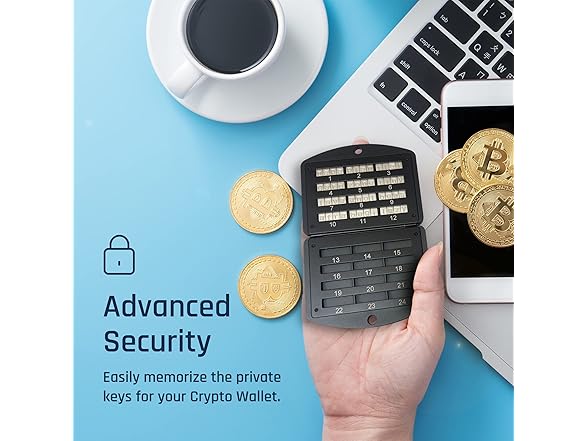 Wallet Backup for Crypto Assets (2-Pack)