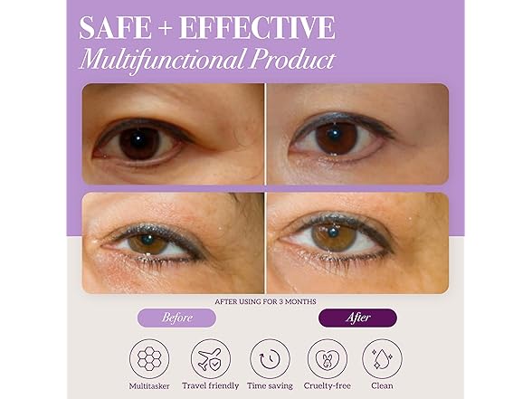 Revitalizing All-In-One Eye Cream, Jojoba Oil Organic & Matrixyl 3000