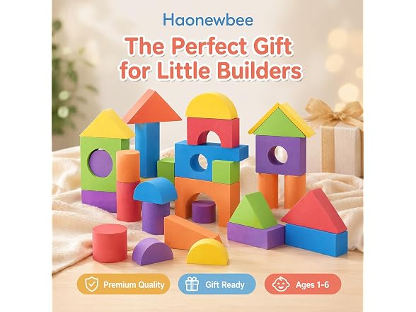 Haonewbee Large Building Foam Blocks