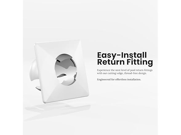Streamline Pool Return Fitting Gray