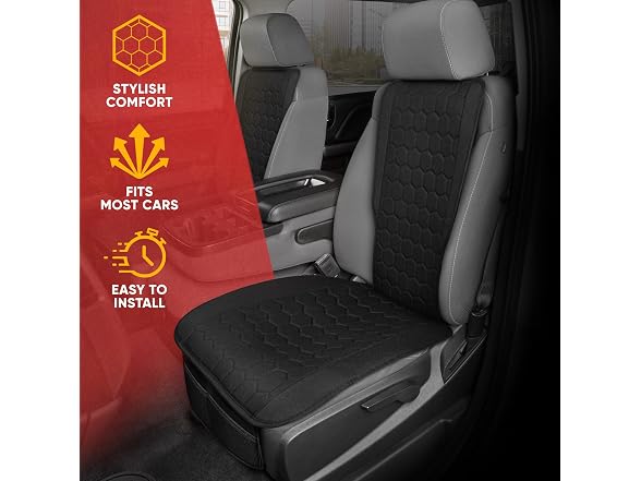 Motor Trend LuxeFit Seat Covers 2-Pack