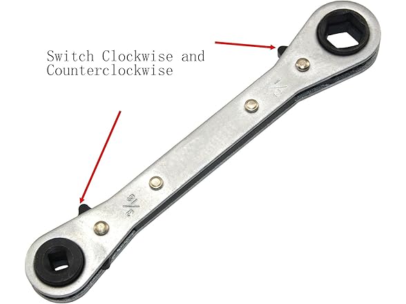 Two Head Box Wrench 4in1 6