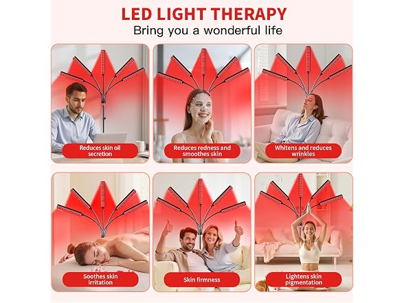 FlaoAito Red Light Therapy Lamp