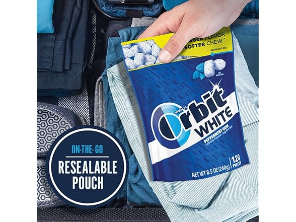 ORBIT White Peppermint 120ct