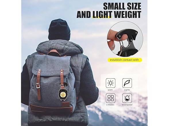 E-SHIDAI E-SHIDAI Mini Flashlight 3 Pack, Rechar