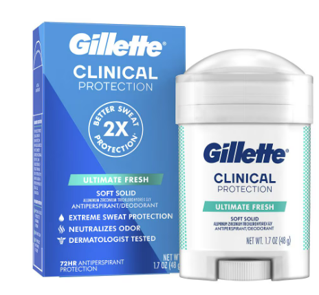 Gillette Clinical Ultimate All Day Fresh Deodorant - Gallery 5