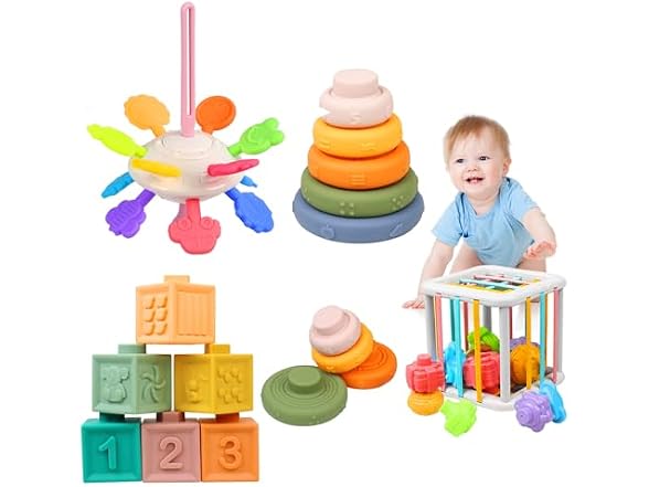 Montessori Toys for Babies 6-12 Months