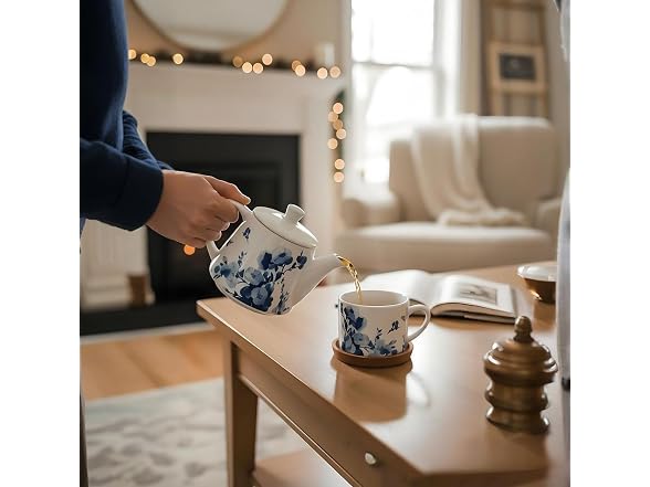 HJOCMLE Porcelain Tea for One Set, 15oz