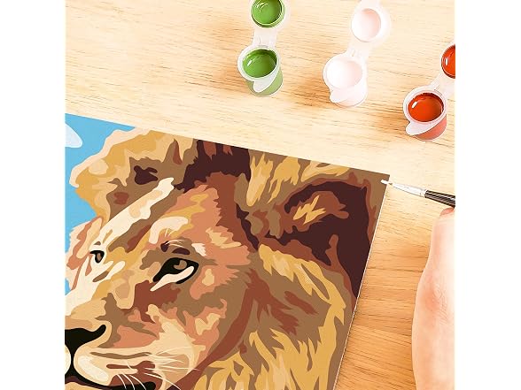 Ravensburger Creart Lion Baby Paint by