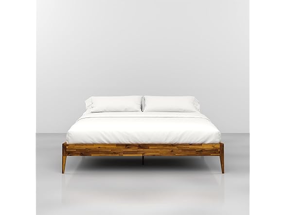 Bme Dinkee King Bed Frame Wood 15 Inch
