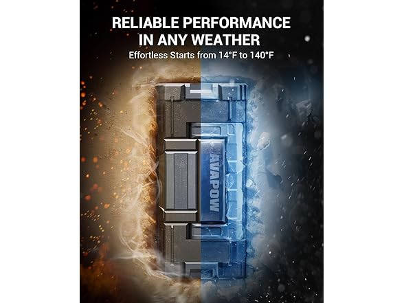 AVAPOW 6000A Car Battery Jump Starter 