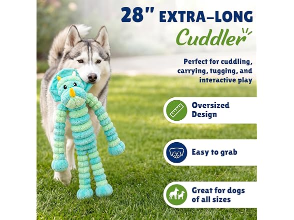 Bow Wow Pet Bow Wow Pet Corduroy Triceratop Stuffed