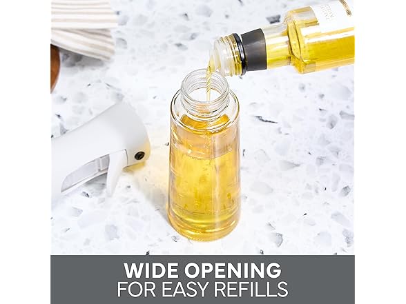 COOK WITH COLOR Glass Oil Sprayer