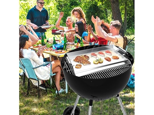 IULULU Stainless Steel Griddle (17" x 12")