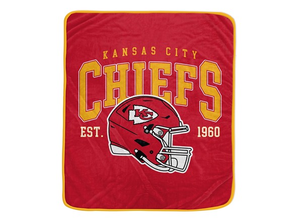 NFL Team Vintage Helmet Cozy Throw (50 x 60)