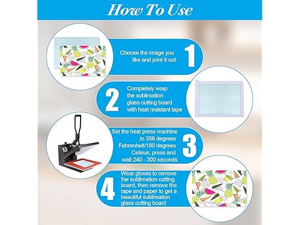 Sublimation Cutting Board Blanks