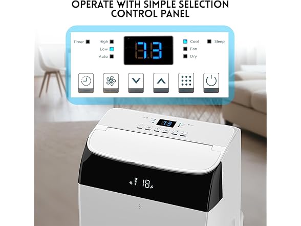 Sirmupea 12,000 BTU Portable AC