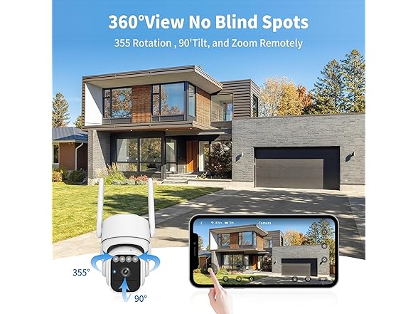 WY-LINK Solar Camera Outdoor Wireless