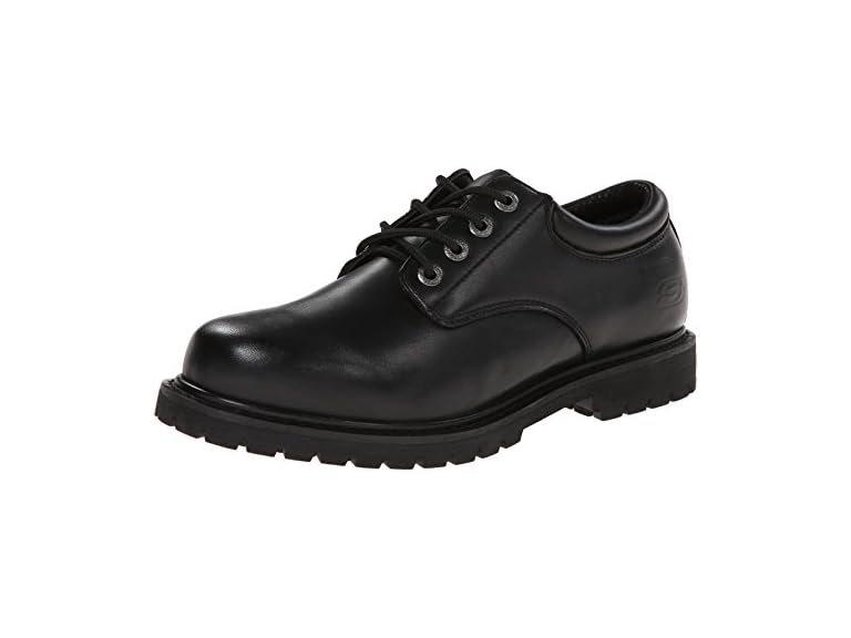 Skechers for Work Men's Slip Resistant Shoe,Black,10 M US