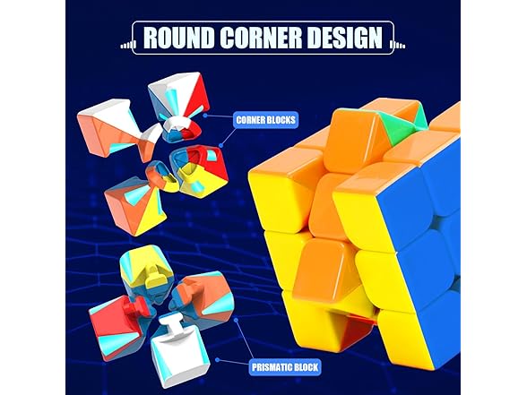 STEAM Life 8 Pack Speed Cube Set