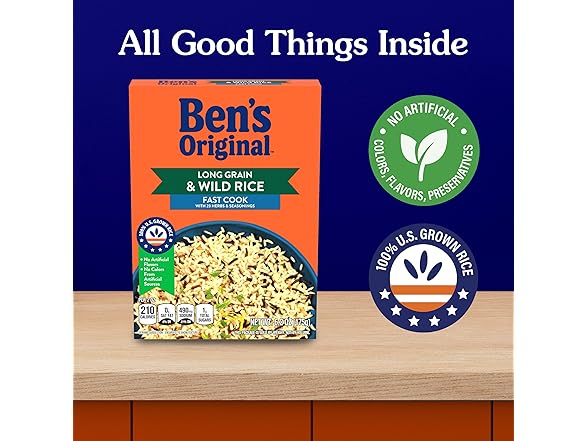 BEN'S ORIGINAL Long Grain Rice and Wild Rice