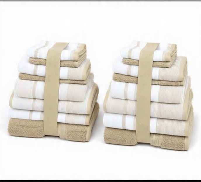 6-Piece or 12-Piece 2Tone Towel Sets - Gallery 18