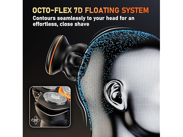 MAXGROOM 7D Head Shavers