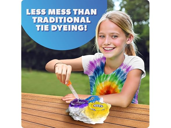 Blue Marble Tie-Dye Dotz 10-Piece 
