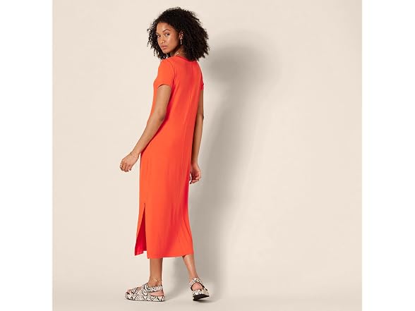 Amazon Essentials Women Jersey V-neck Short Dress