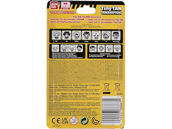 Tamagotchi Nano x TinyTAN - Red