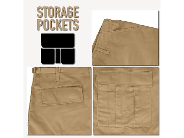 Rothco Men's (S) BDU Cargo Shorts