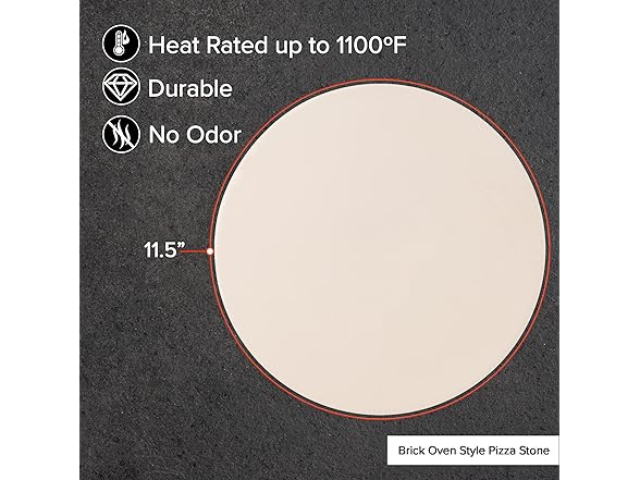 Nuwave Cordierite Pizza & Baking Stone