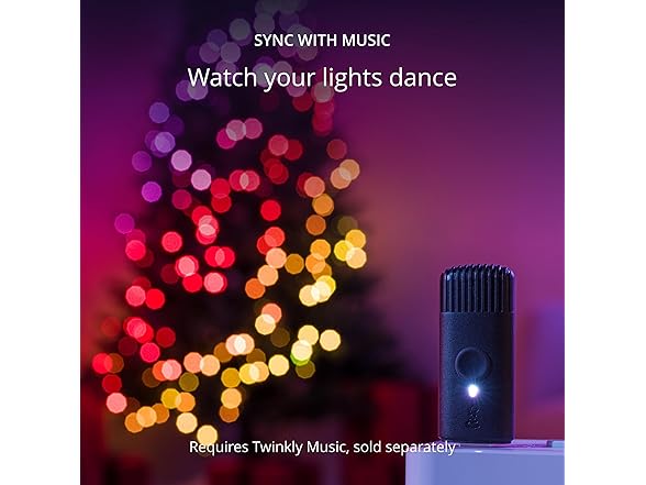 Twinkly Strings USB-C Candle 100 LED Lights