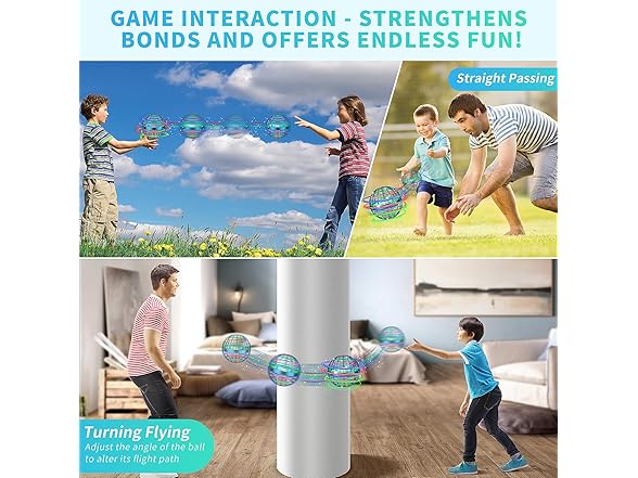 Uladis AI Flying Orb Ball Toys