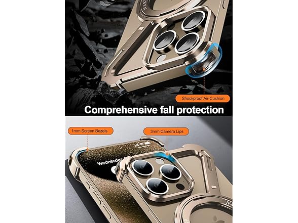 NAKUXOP Z Bezel-Less Case for IPhone16