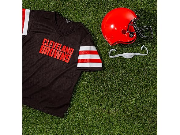 CLEVELAND BROWNS Kids Helmet Set (M)