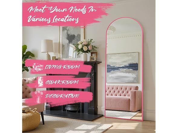 Anpark 28x71 Arched Full Length Mirror