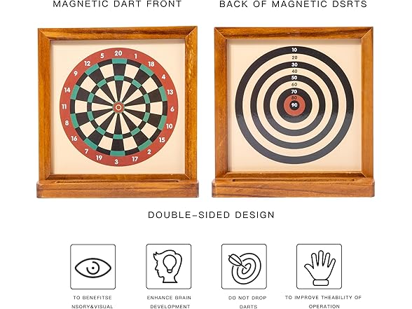 LXGYPWIN Mini Dart Board for Kids