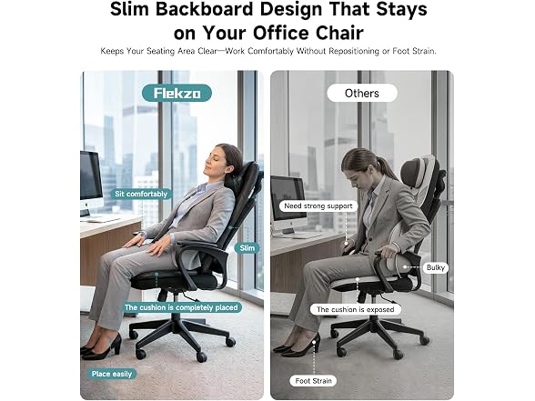 Flekzo Shiatsu Back Massager Chair Pa 2