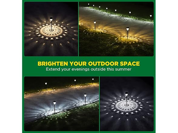URAGO Super Bright Solar Lights Outdoor