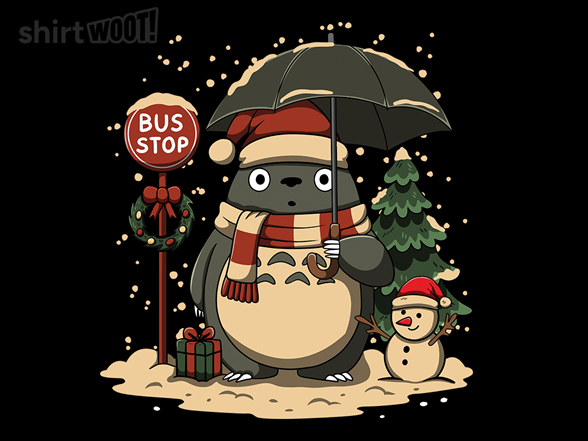 Winter Bus Stop