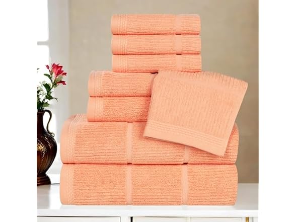 8 PC Peach