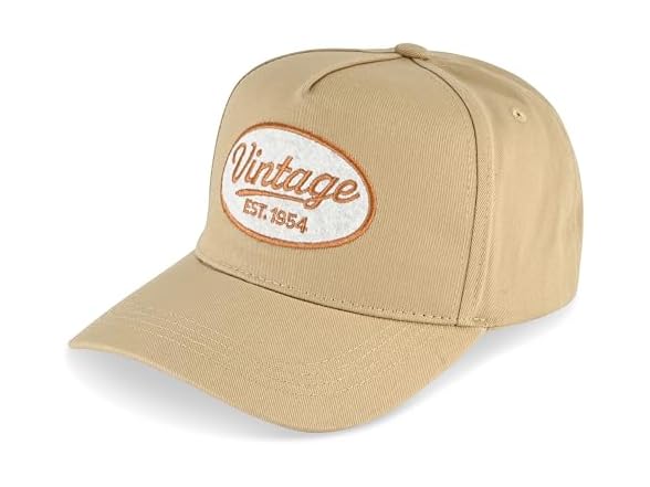 Khaki/White/Burnt Orange